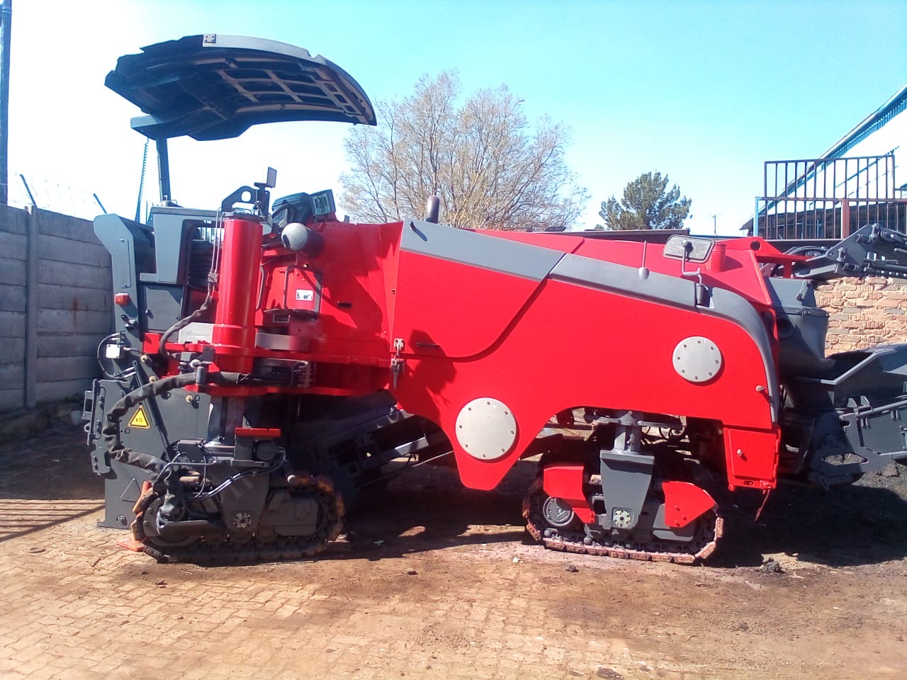 Forage harvester — machinery respray