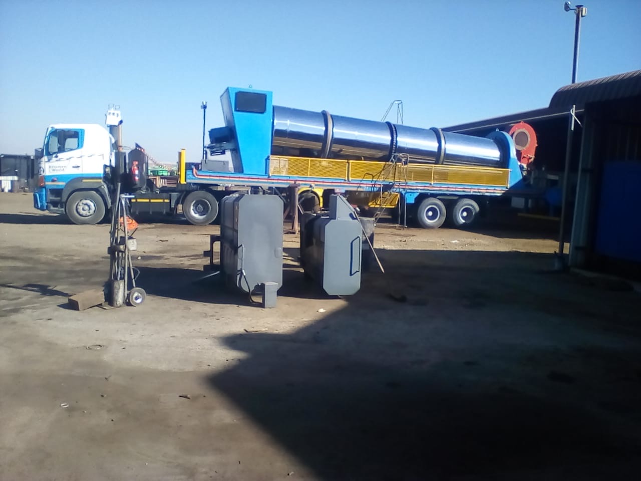 Tanker trailer — respray and detailing
